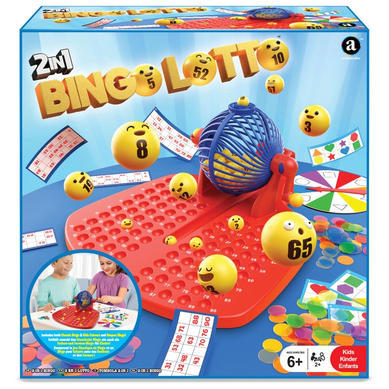 Bingo Numbers and Colours 2-in-1 Game
