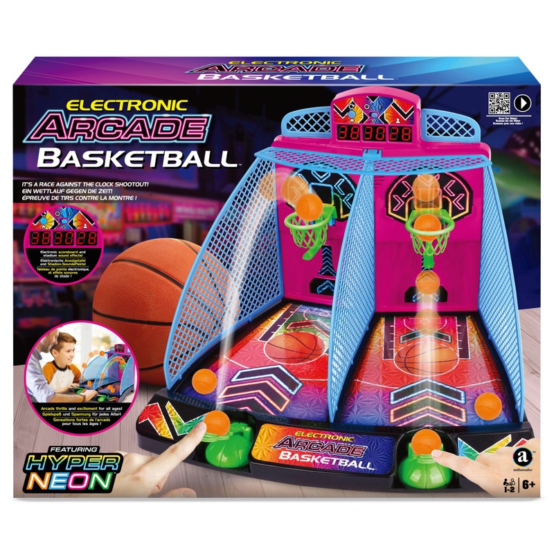 Electronic Arcade Game Basketball Tabletop Machine