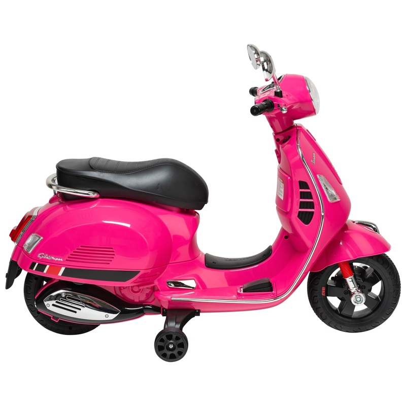 Vespa GTS Super Scooter 6V Electric Ride On Pink