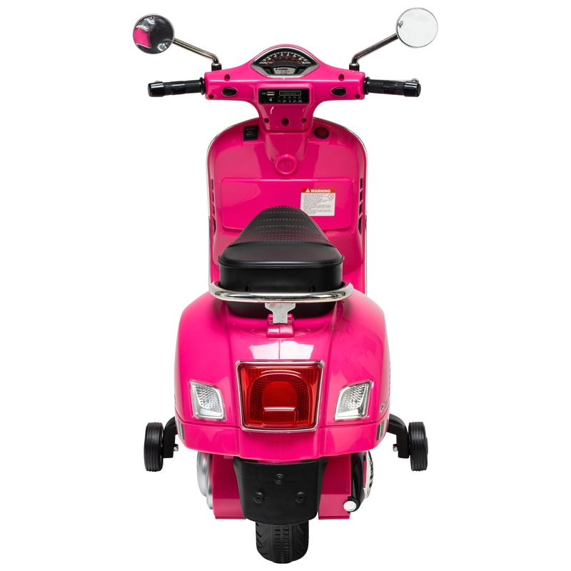 Vespa GTS Super Scooter 6V Electric Ride On Pink 8 Vespa GTS Super Scooter 6V Electric Ride On Pink