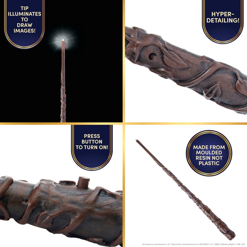 Harry Potter Wizarding World Lumos Wand Hermione 35.5cm