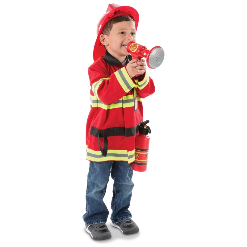 Melissa & Doug Costume Fire Chief Dress-Up Set