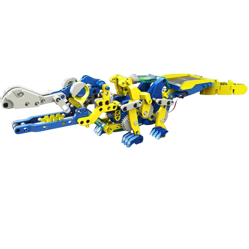 Build Your Own Kit Solar Hydraulic Robots 12-in-1