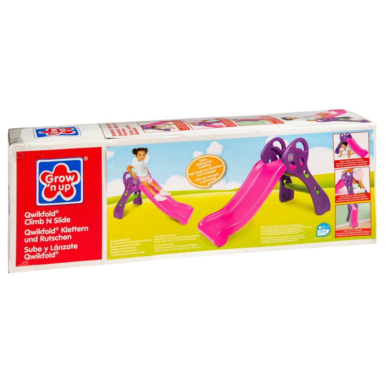 Grow'n Up Qwikfold Climb 'n' Slide Pink 8 Grow'n Up Qwikfold Climb 'n' Slide Pink