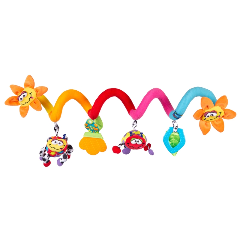 Playgro Amazing Garden Twirly Whirly Teether Sensory Stroller Toy 7 Playgro Amazing Garden Twirly Whirly Teether Sensory Stroller Toy