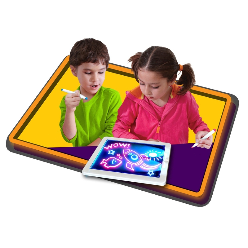 Glowpad Doodle Drawing Board Neon