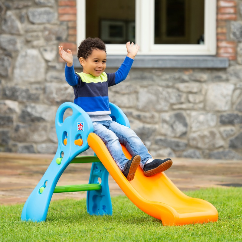 Grow'n Up Qwikfold Climb 'n' Slide Orange