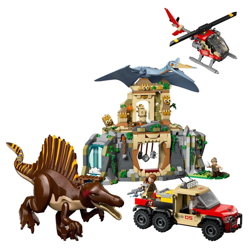 LEGO Jurassic World 76976 Spinosaurus & Quetzalcoatlus Air Mission Set 2 LEGO Jurassic World 76976 Spinosaurus & Quetzalcoatlus Air Mission Set