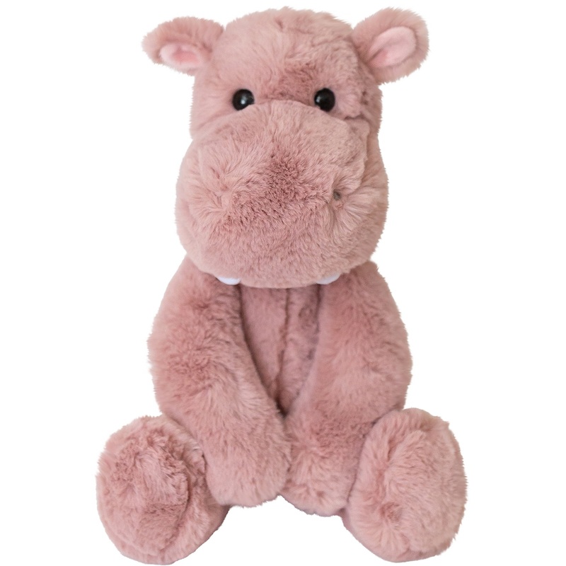 World's Softest Plush Hippy Hippo the Mauve Hippo Soft Toy 40cm