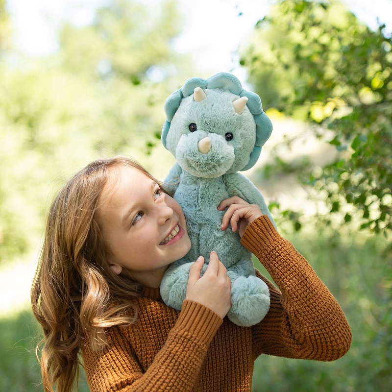 World's Softest Plush TyTy the Triceratops Soft Toy 40cm