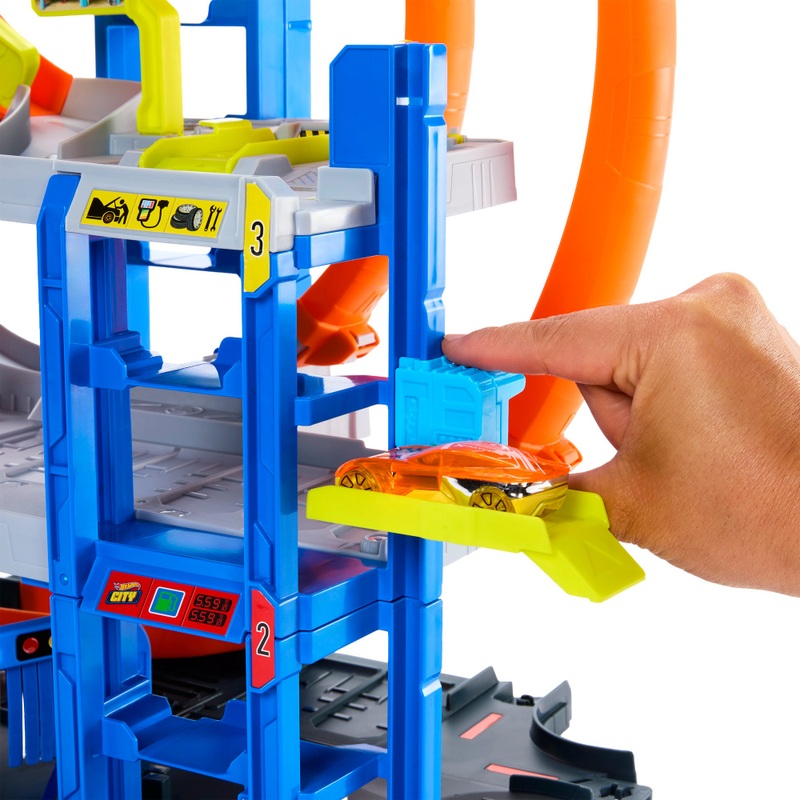 Hot Wheels City Mega Garage Playset 5 Hot Wheels City Mega Garage Playset