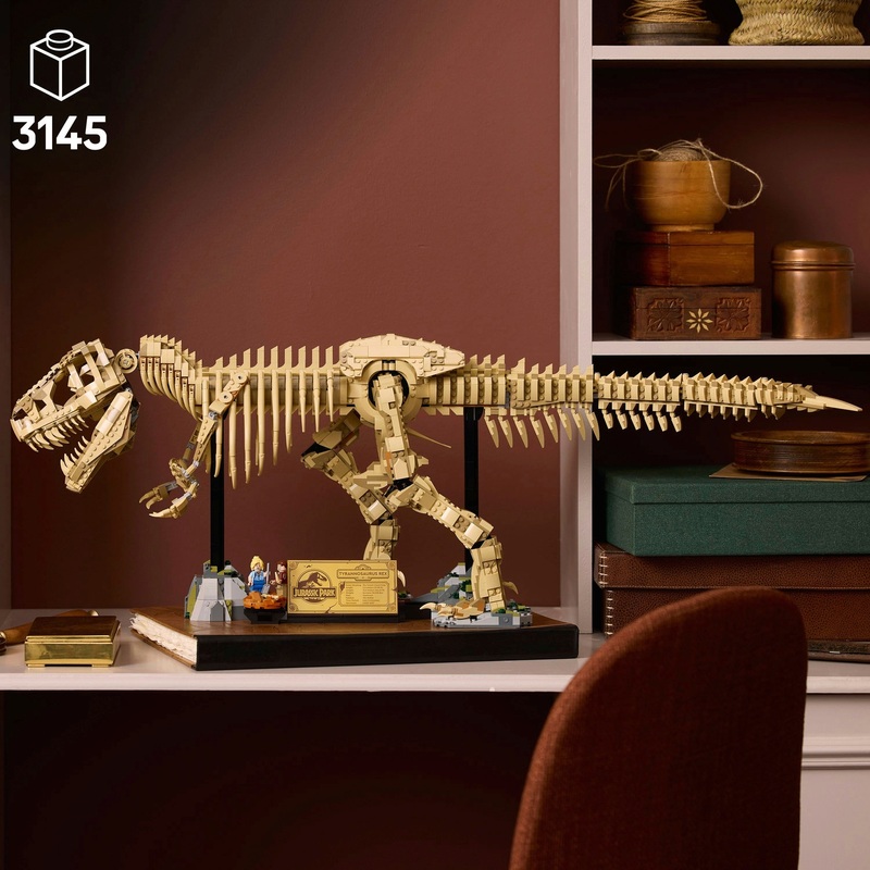 LEGO Jurassic World 76968 World Dinosaur Fossils: Tyrannosaurus Rex Set for Adults