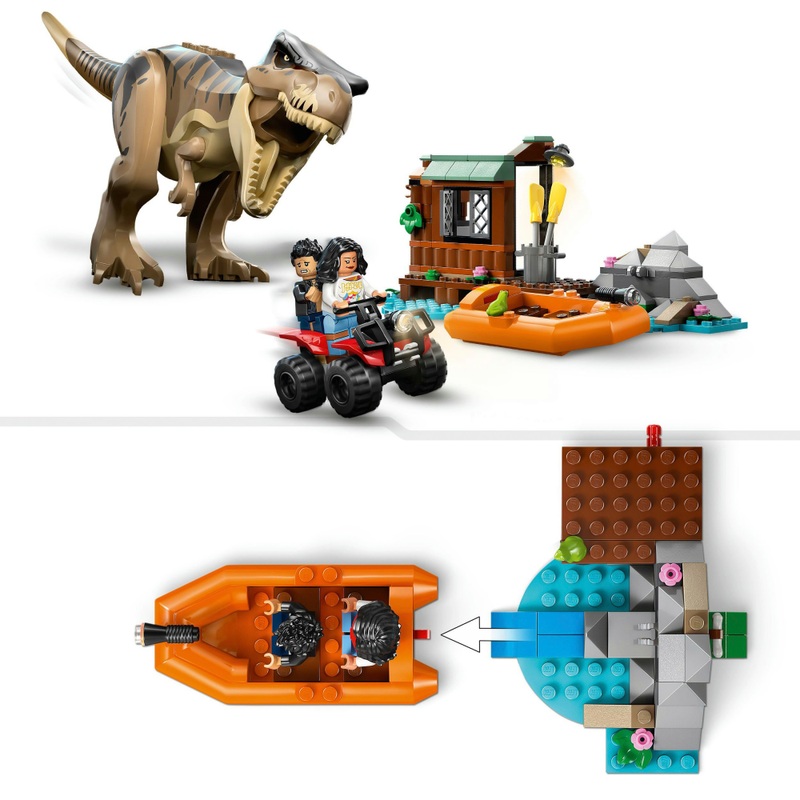 LEGO Jurassic World 76975 T. Rex River Escape Set 4 LEGO Jurassic World 76975 T. Rex River Escape Set