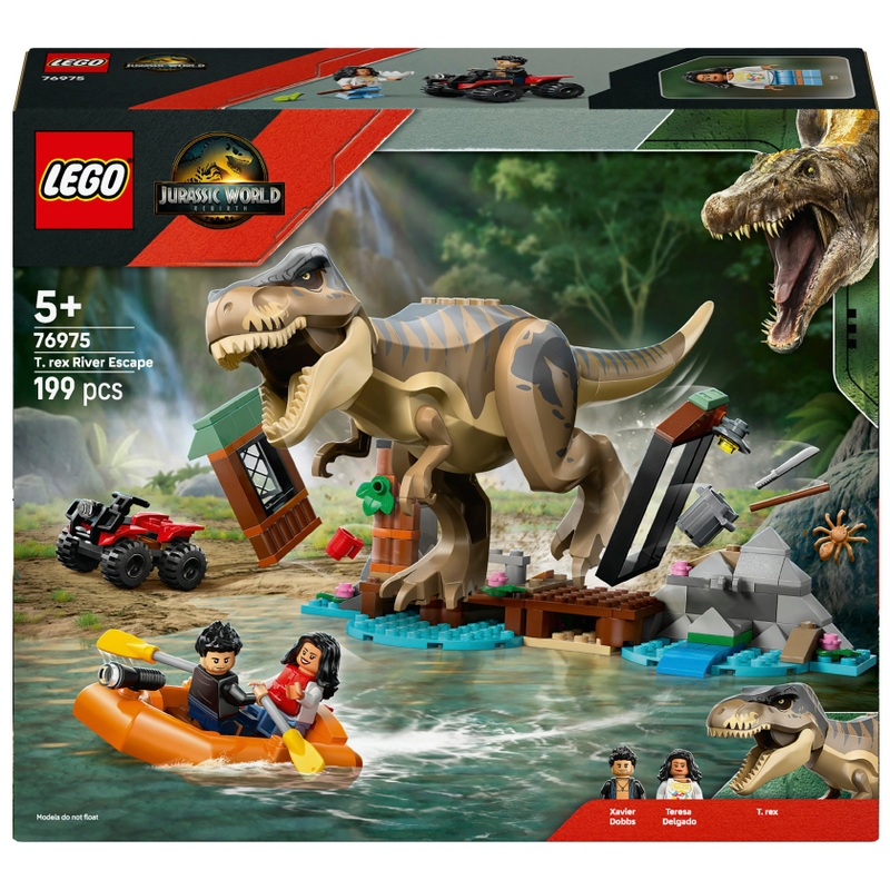 LEGO Jurassic World 76975 T. Rex River Escape Set 7 LEGO Jurassic World 76975 T. Rex River Escape Set