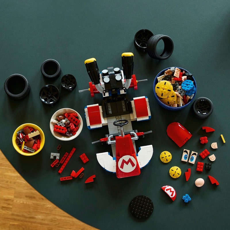 LEGO Super Mario 72037 Mario Kart: Mario & Standard Kart Set for Adults