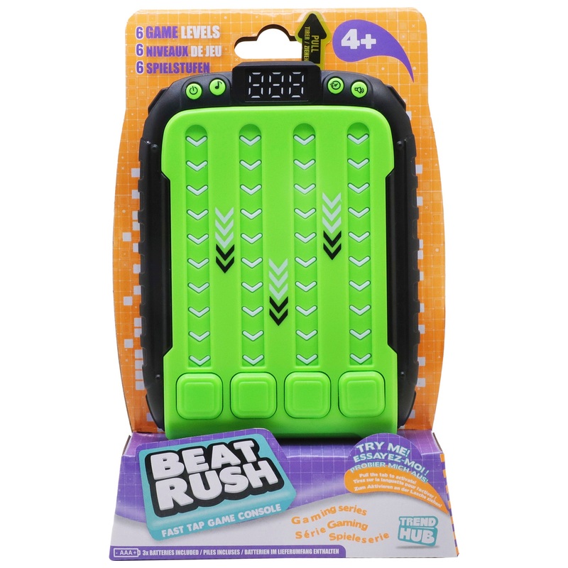 Trend Hub Beat Rush Tapping Game Green