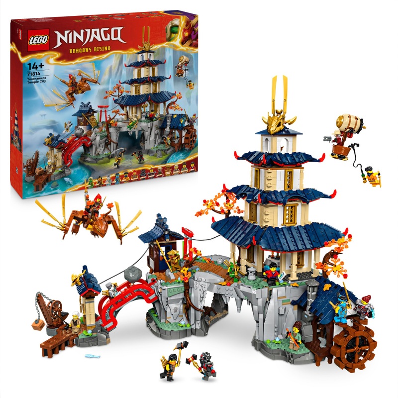 LEGO NINJAGO 71814 Tournament Temple City Set