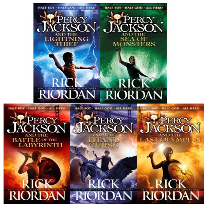 Percy Jackson 5 Book Ultimate Collection Box Set