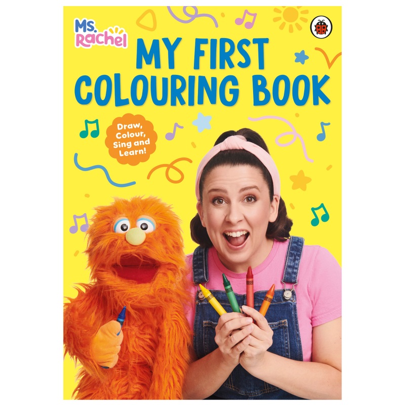 Ms. Rachel My First Colouring Book