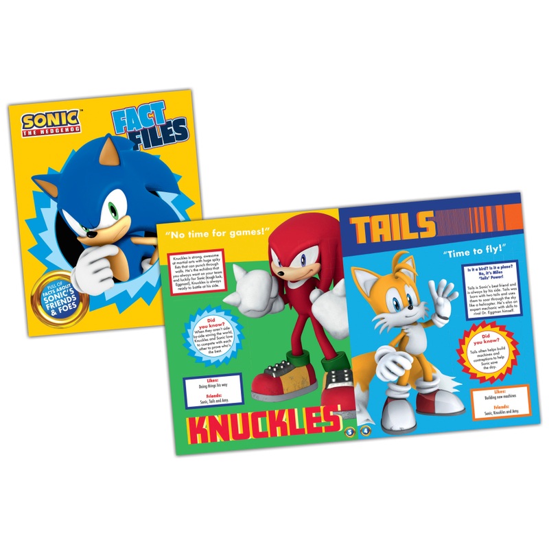 Sonic the Hedgehog Activity and Colouring Book Set with Tin 3 Sonic the Hedgehog Activity and Colouring Book Set with Tin