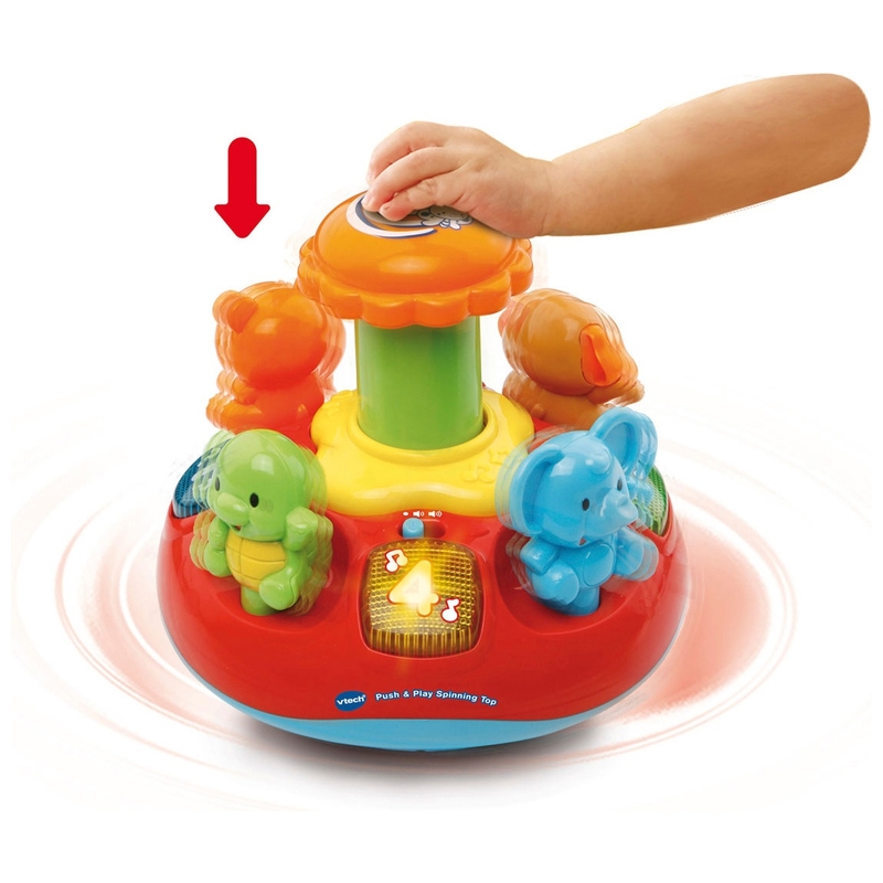 VTech Baby Push & Play Spinning Top 4 VTech Baby Push & Play Spinning Top