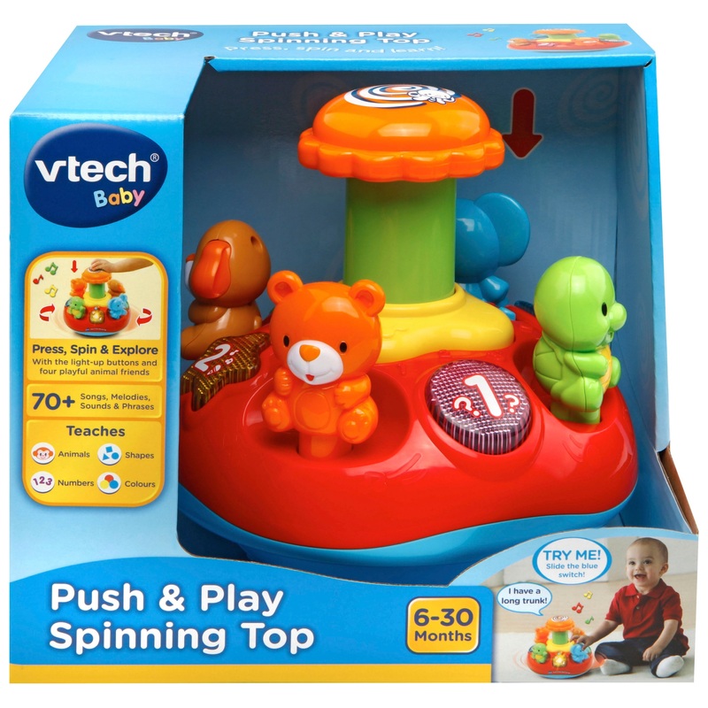 VTech Baby Push & Play Spinning Top 5 VTech Baby Push & Play Spinning Top