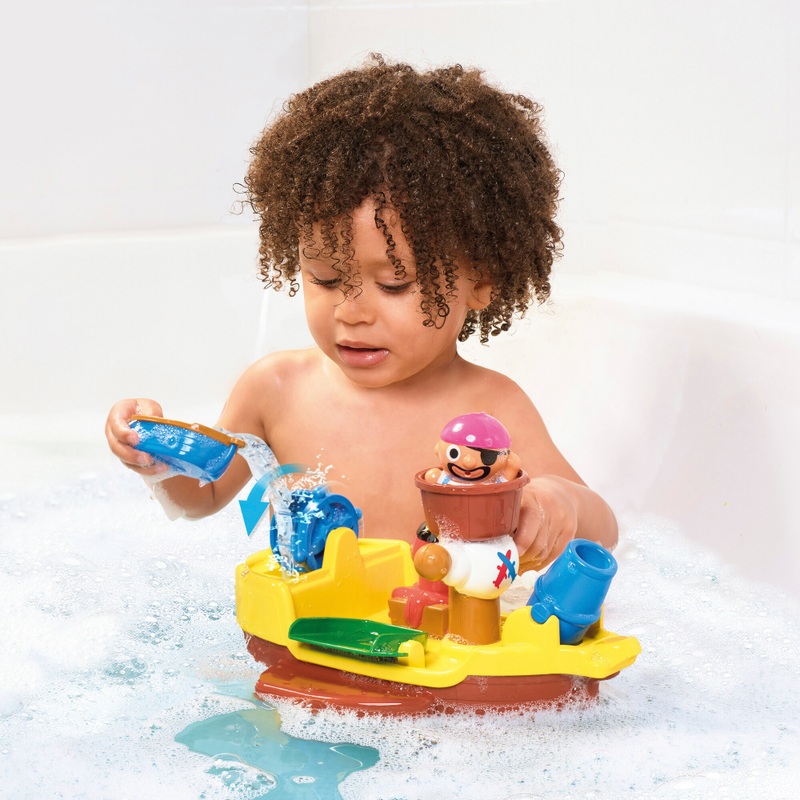 TOMY Toomies Pirate Ship Bath Toy