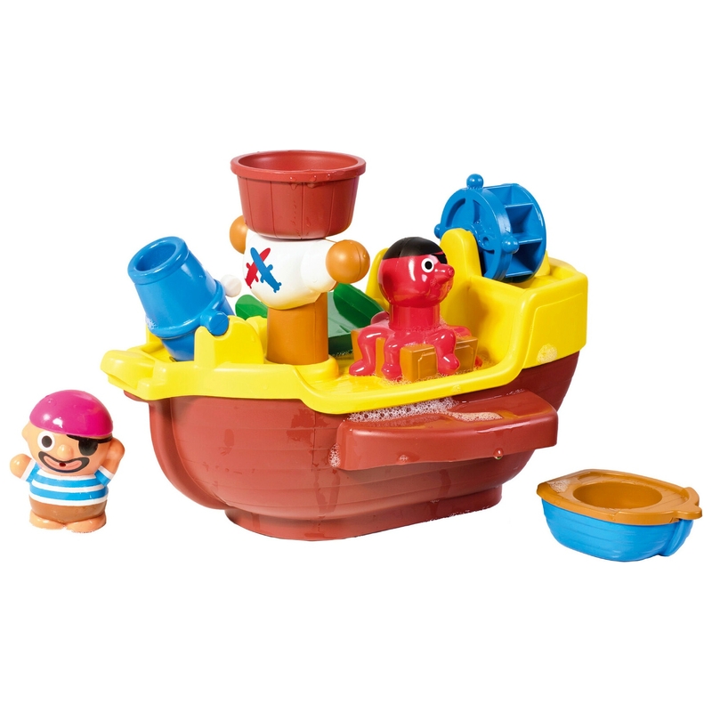 TOMY Toomies Pirate Ship Bath Toy 2 TOMY Toomies Pirate Ship Bath Toy