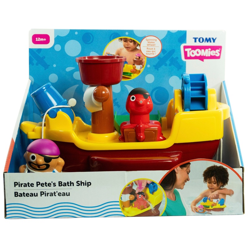 TOMY Toomies Pirate Ship Bath Toy 6 TOMY Toomies Pirate Ship Bath Toy