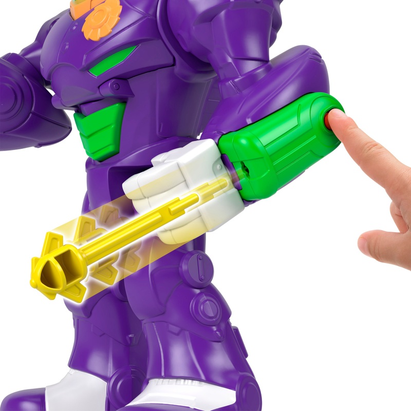 Fisher-Price Imaginext DC Super Friends Metal Force Set Joker Hammer Mech 6 Fisher-Price Imaginext DC Super Friends Metal Force Set Joker Hammer Mech