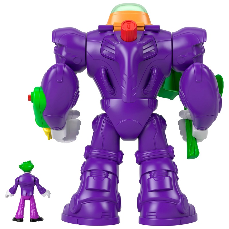 Fisher-Price Imaginext DC Super Friends Metal Force Set Joker Hammer Mech 7 Fisher-Price Imaginext DC Super Friends Metal Force Set Joker Hammer Mech