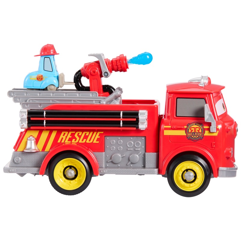 Disney Cars Race & Rescue Fire Fighting Red & Guido Playset 2 Disney Cars Race & Rescue Fire Fighting Red & Guido Playset