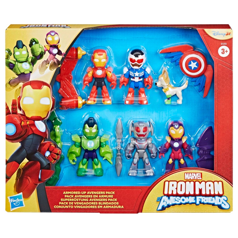 Marvel Iron Man and his Awesome Friends Armored-Up Avengers Pack 2 Marvel Iron Man and his Awesome Friends Armored-Up Avengers Pack