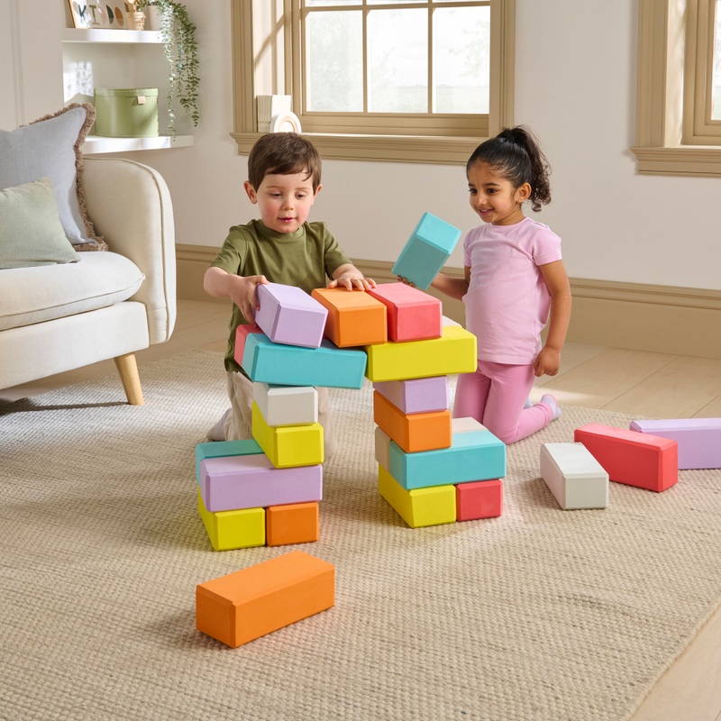 Play Factory Foam Blocks 24 Pack 4 Play Factory Foam Blocks 24 Pack