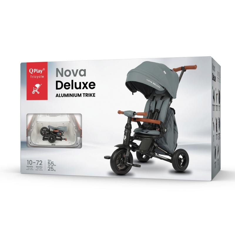 QPlay Nova Deluxe Trike 8 QPlay Nova Deluxe Trike