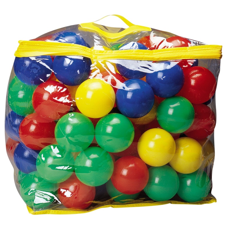 Play Balls Multi-Colour 100 Pack with Storage Bag