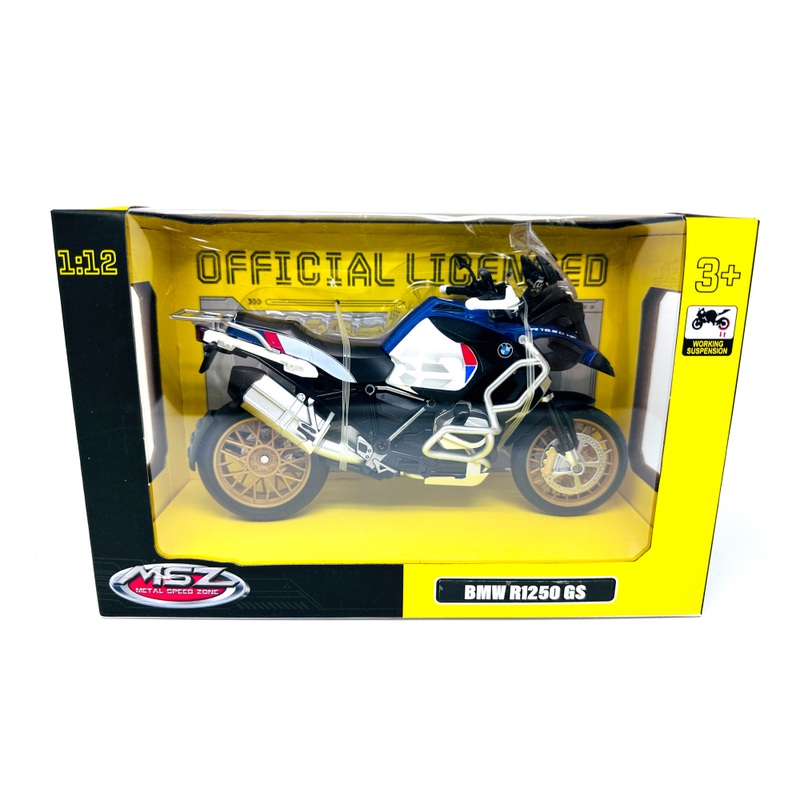 BMW R1250 GS Adventure Diecast Motorcycle 1:12 8 BMW R1250 GS Adventure Diecast Motorcycle 1:12