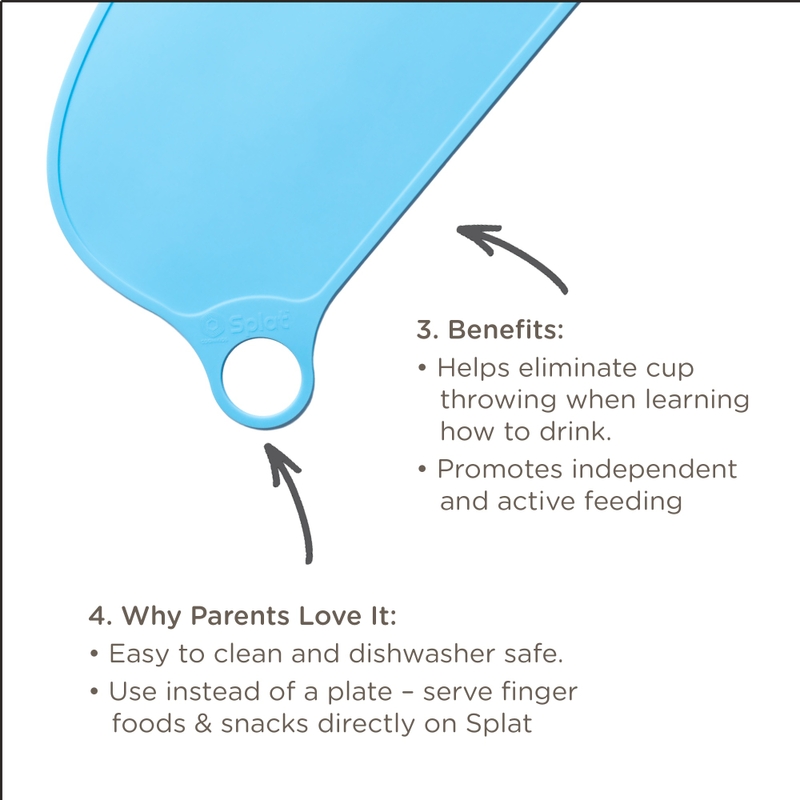 Cognikids Splat Placemat Sky Blue 4 Cognikids Splat Placemat Sky Blue