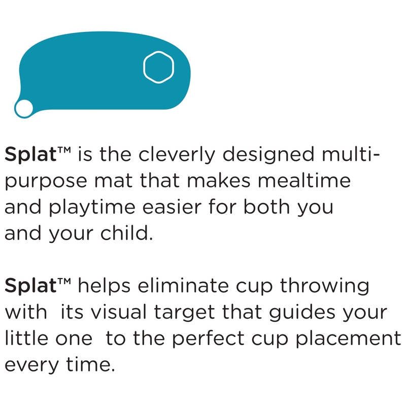 Cognikids Splat Placemat Sky Blue 6 Cognikids Splat Placemat Sky Blue