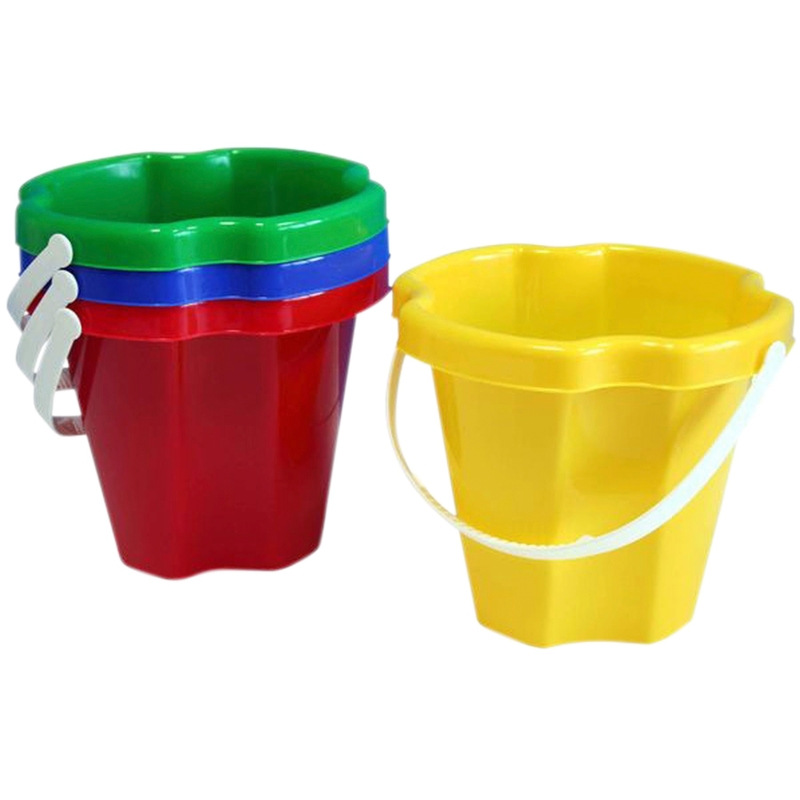 Sand Bucket 18cm Assortment