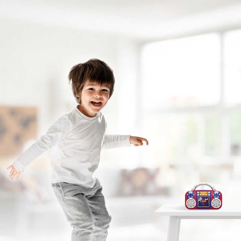eKids Spidey and His Amazing Friends Mini Music Player Boombox