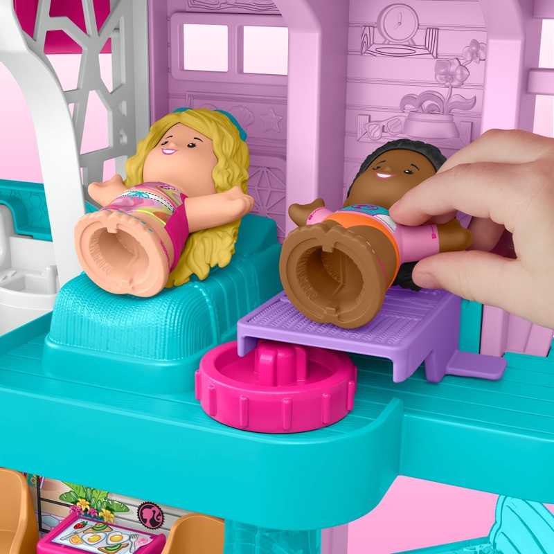 Little People Barbie Beach House Playset 4 Little People Barbie Beach House Playset