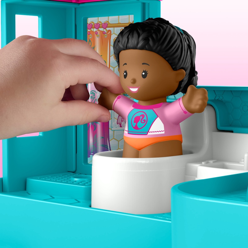 Little People Barbie Beach House Playset 5 Little People Barbie Beach House Playset