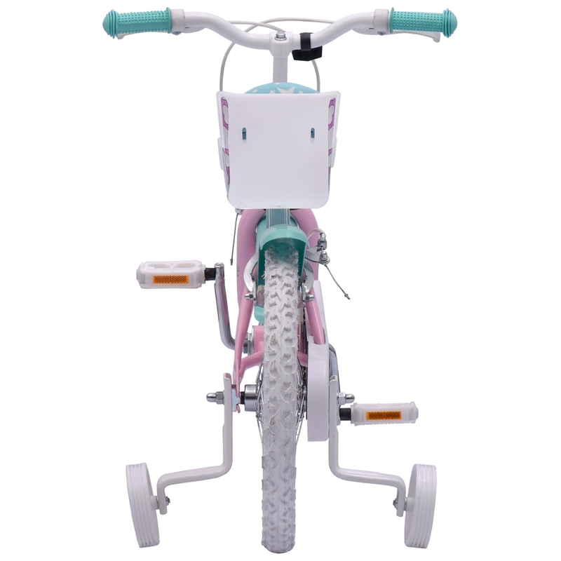 16 Inch Unicorn Bike with Doll Carrier Pink 5 16 Inch Unicorn Bike with Doll Carrier Pink