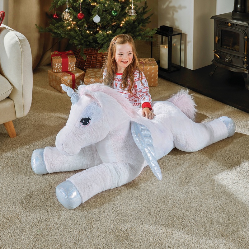Poppy the Tie Dye Unicorn Soft Toy 120cm