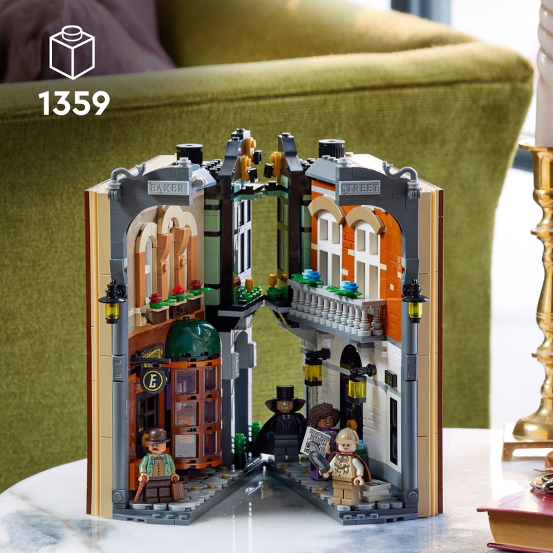 LEGO Icons 10351 Sherlock Holmes: Book Nook Set for Adults 3 LEGO Icons 10351 Sherlock Holmes: Book Nook Set for Adults