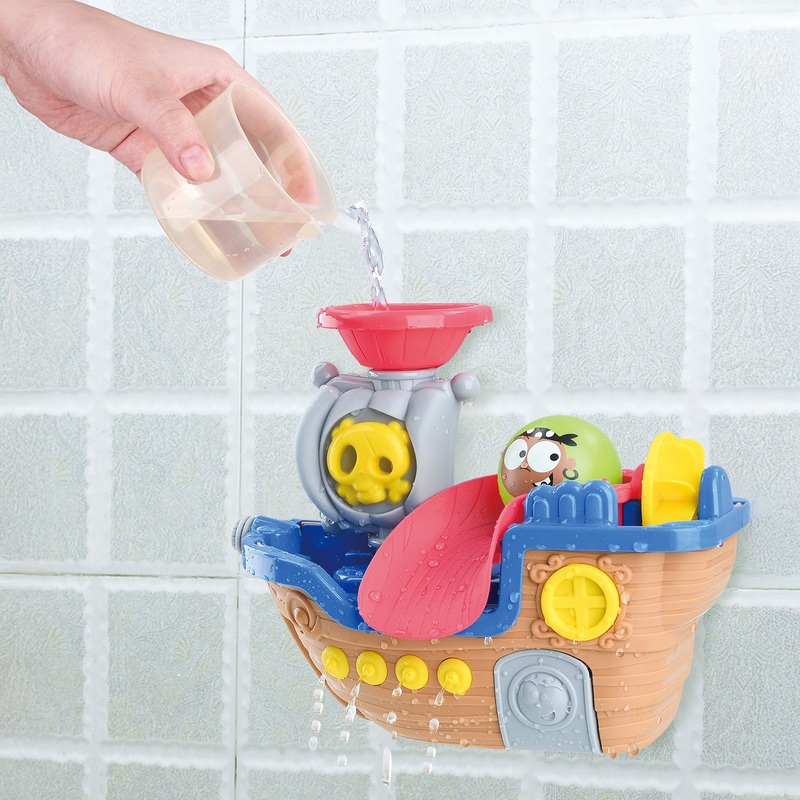 Big Steps Bath Raiders Pirate Ship Bath Toy